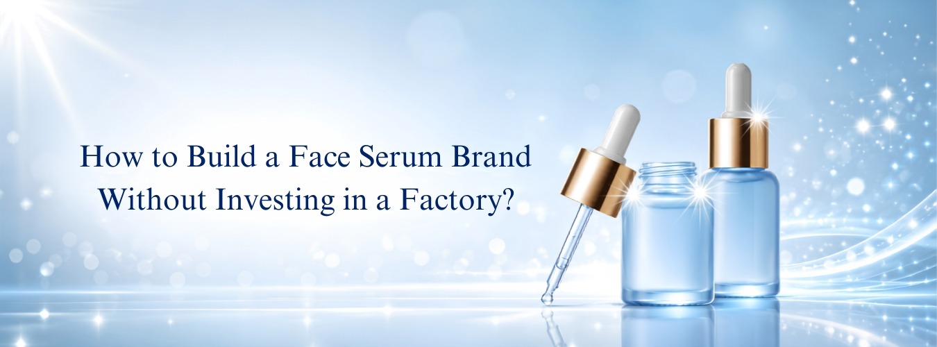 How to Build a Face Serum Brand Without Investing in a Factory?