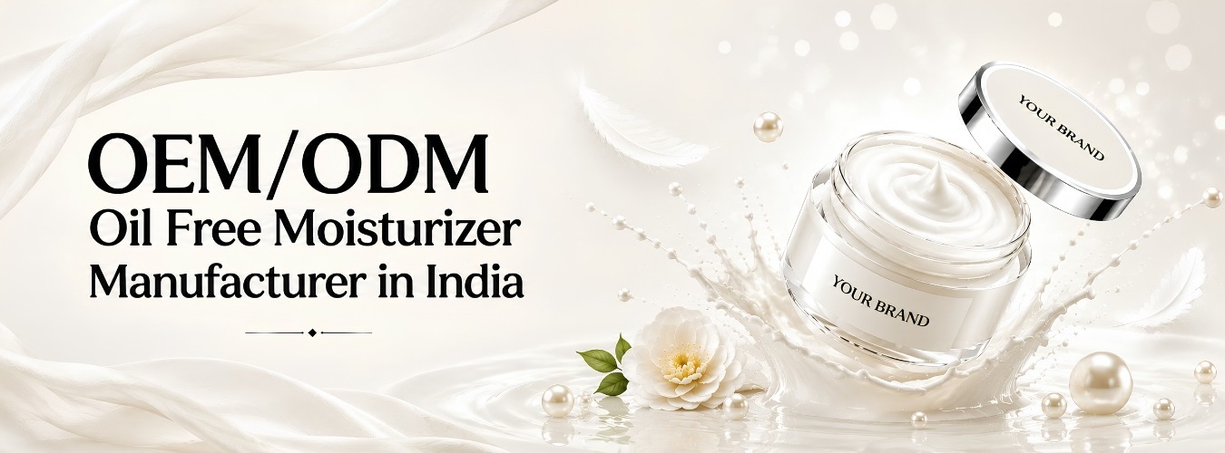 OEM/ODM Oil Free Moisturizer Manufacturer in India
